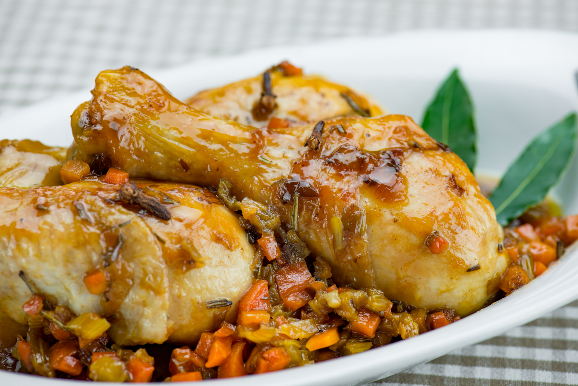cosce di pollo al forno
